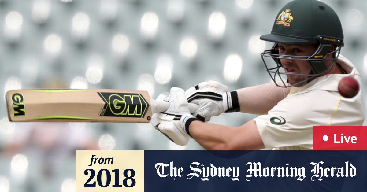 Cricket live Australia vs India Adelaide Test Day Two Stumps on day